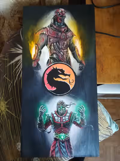 Backgammon Mortal Kombat